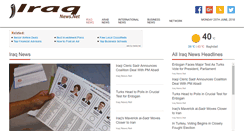 Desktop Screenshot of iraqnews.net